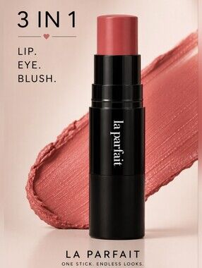 La Parfait 3 In One Lip Eye And Blush Stick